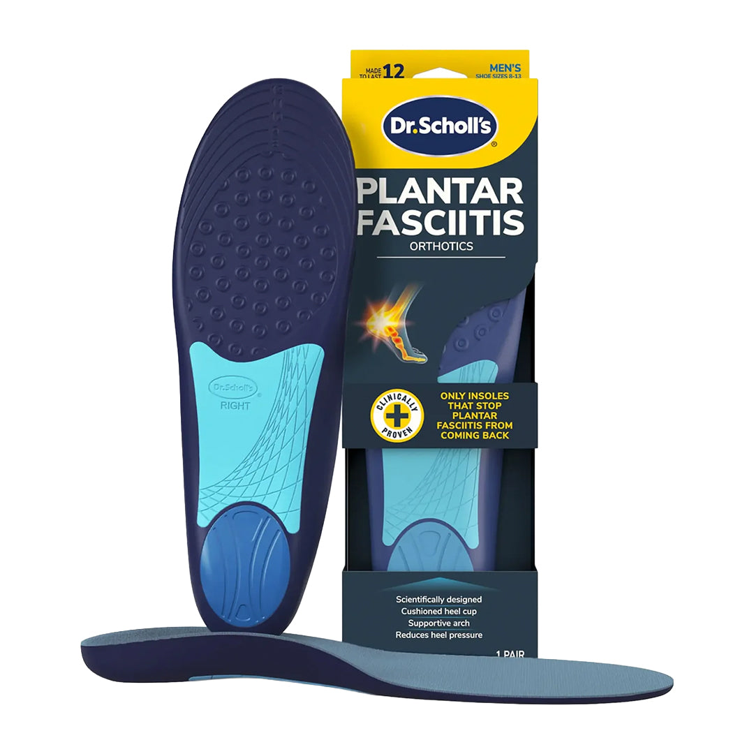 Dr Scholl Plantar Fasciitis All-Day Pain Relief Orthotics for Men