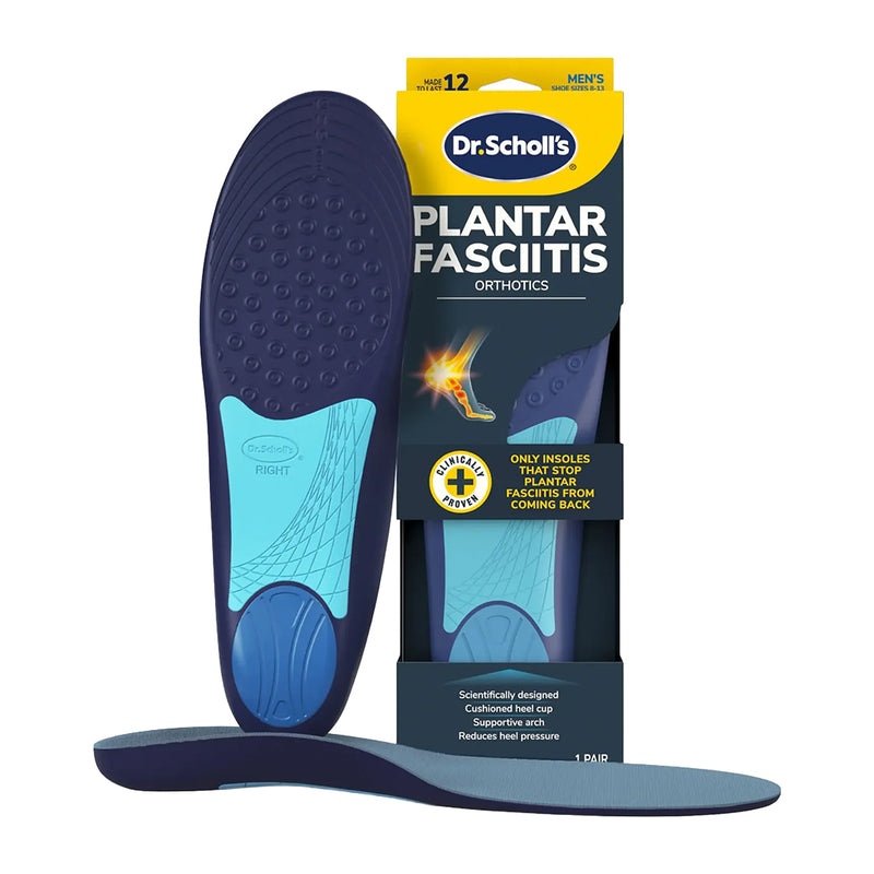 Dr Scholl Plantar Fasciitis All-Day Pain Relief Orthotics for Men
