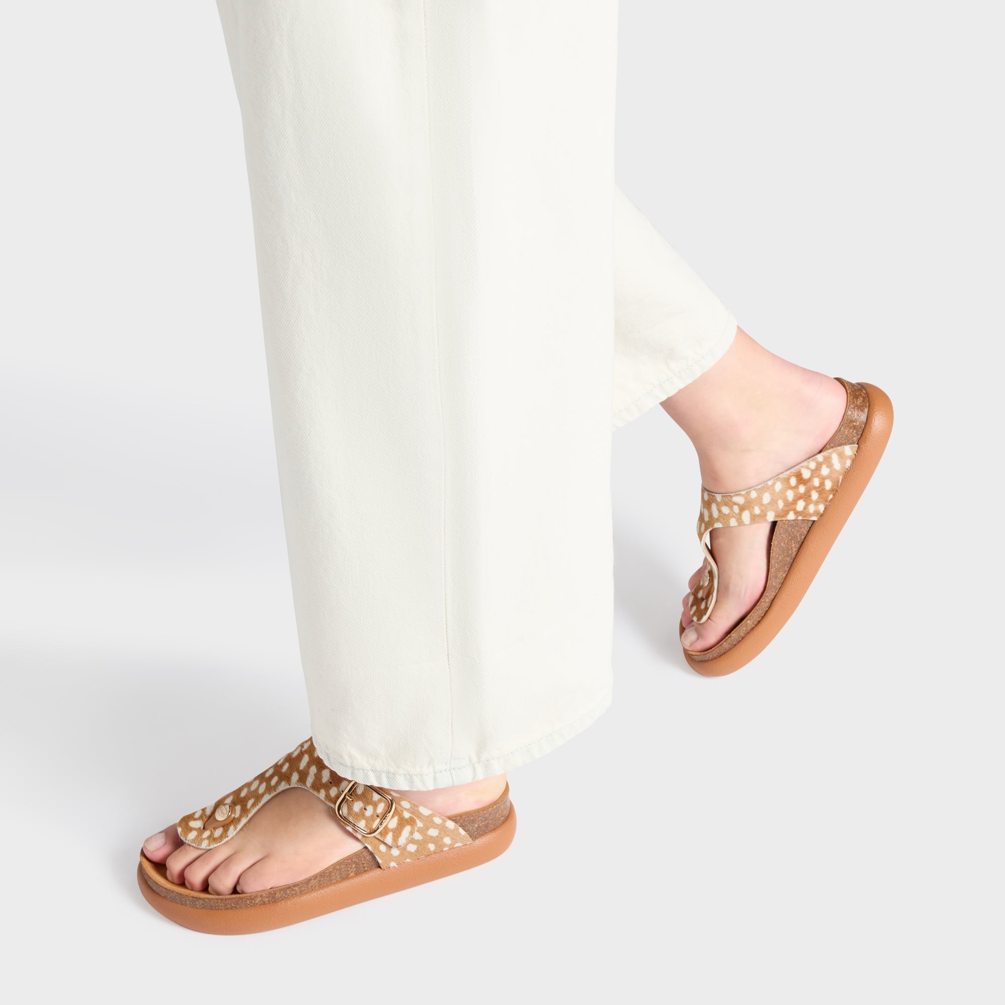 SCHOLL ANAIS CHUNKY PONY FLIP FLOP