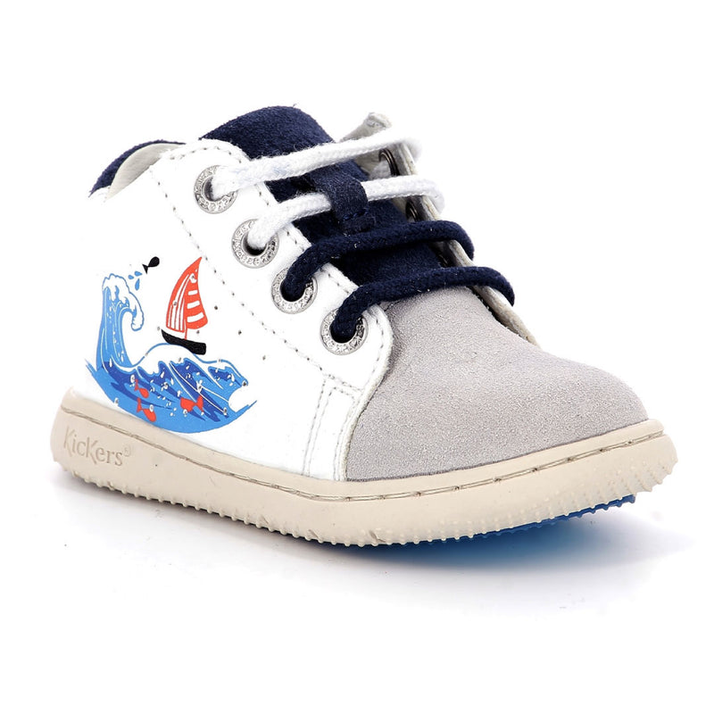 KICKERS KIDS KICKBLACE BOOTS