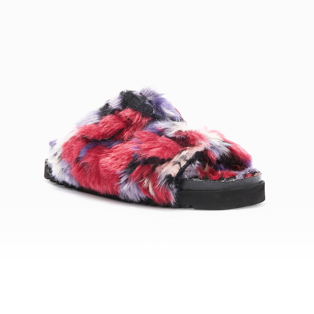 SCHOLL IC BELLE FUR MULE