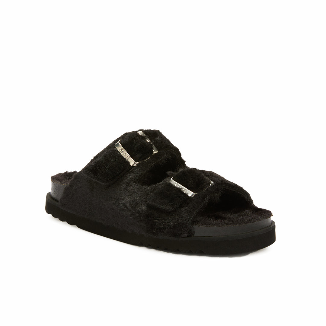 SCHOLL IC BELLE FUR MULE