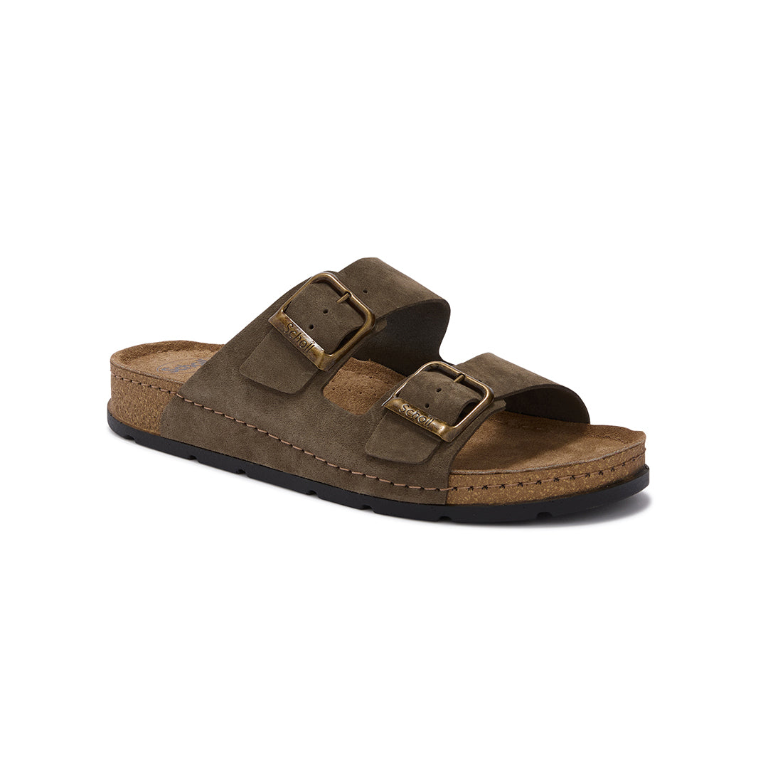 SCHOLL BORA 2 MEN BUCKLE MULES