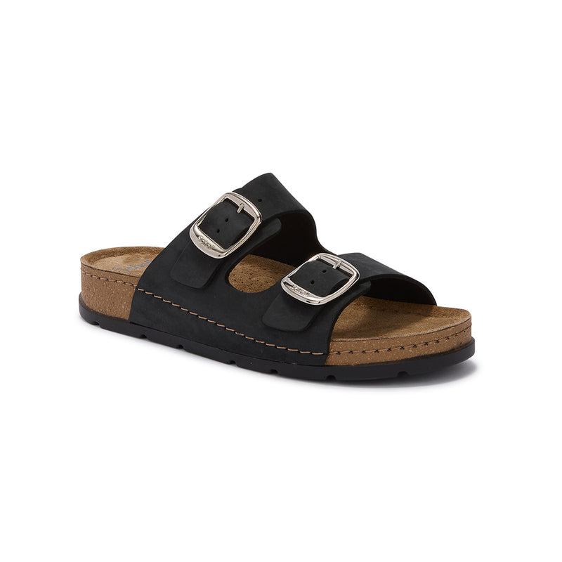 SCHOLL BORA 2 BUCKLE MULES