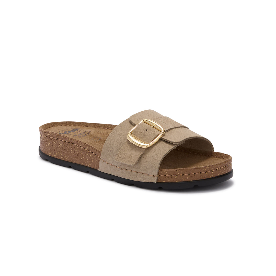 SCHOLL BORA 1 STRAP MULES