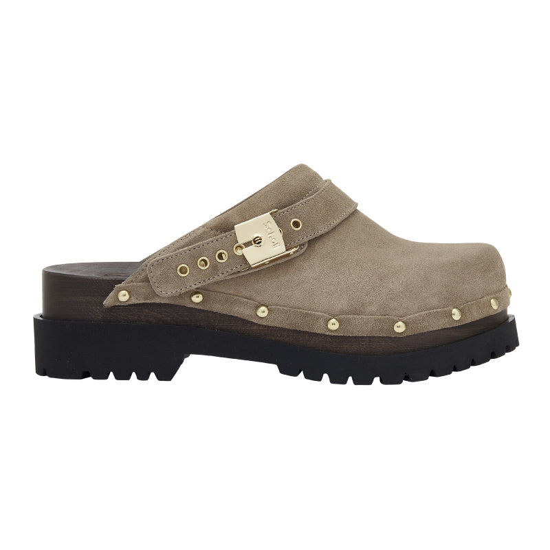 SCHOLL IC CINDY SUEDE CLOG