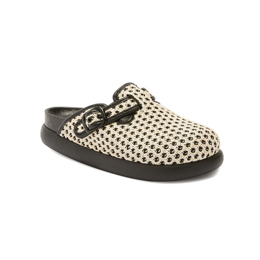 SCHOLL FAE CHUNKY RAFFIA CLOGS