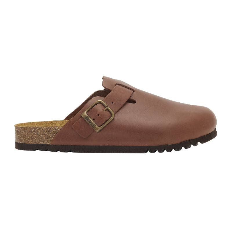 SCHOLL IC MEN OLIVIER LTHR MULE