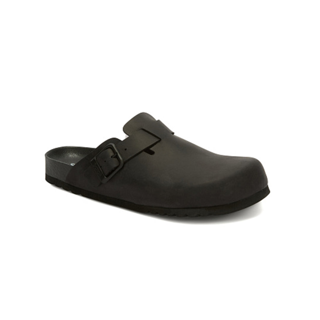 SCHOLL MEN OLIVIER LTHR NEW MULE