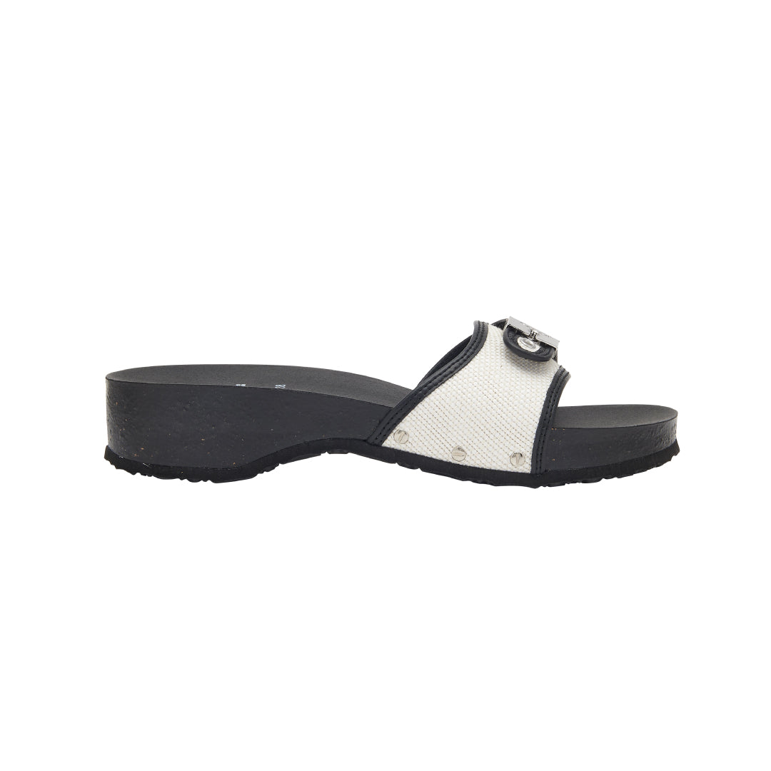 SCHOLL IC PESC HEEL CORK
