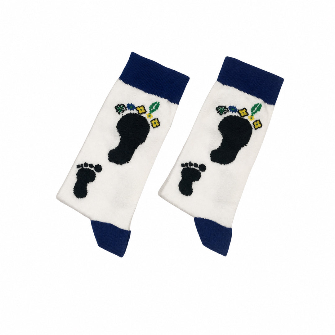 SOCKING CLUMSY MEN BONES&FLOWERS