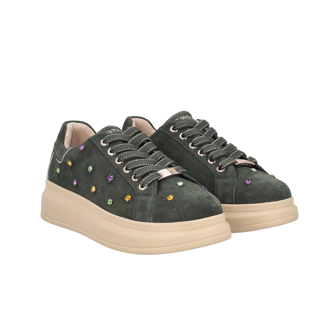 TOSCA BLU CITY JUNGLE STRASS SNEAKERS