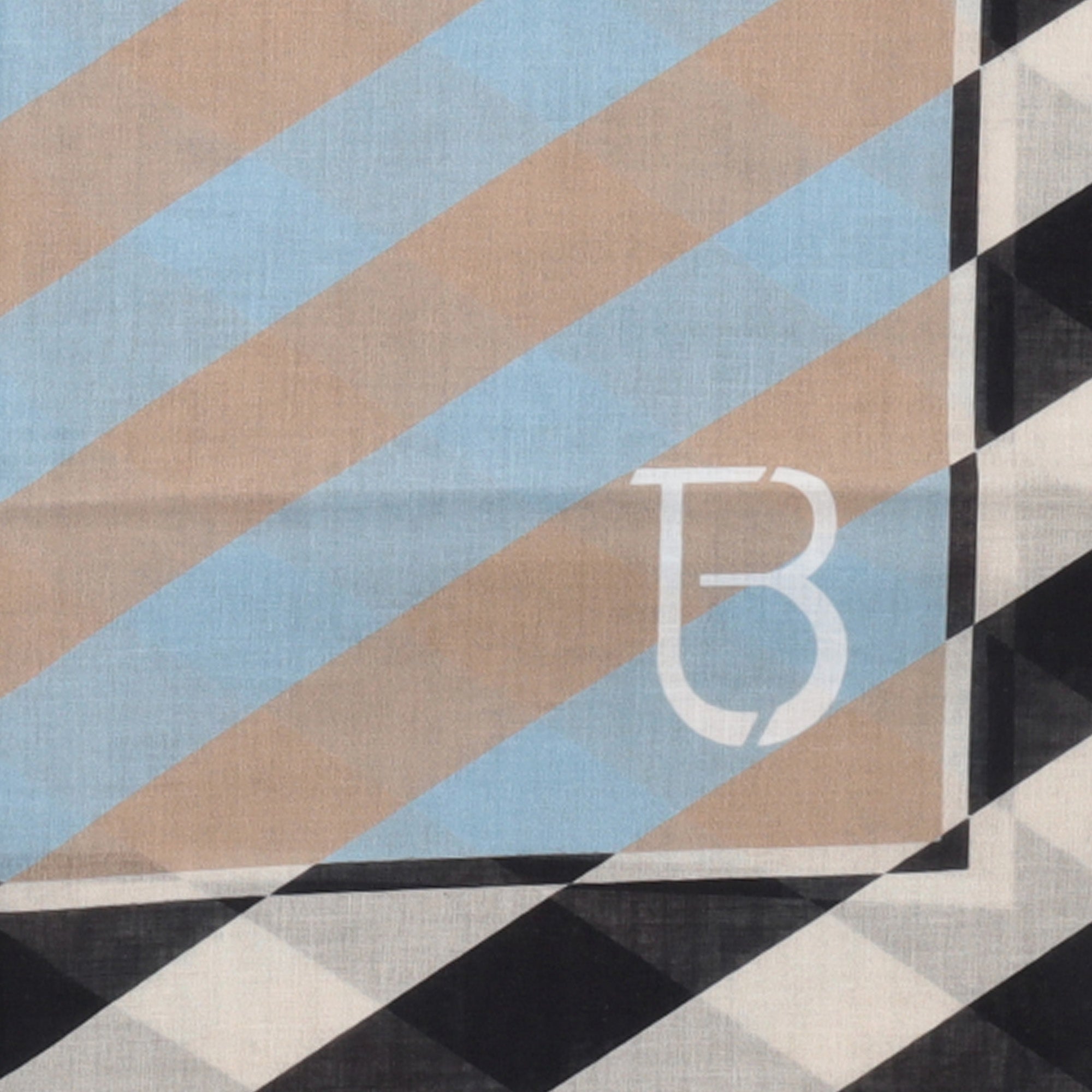 TOSCA BLU BLANCA SMALL SCARF