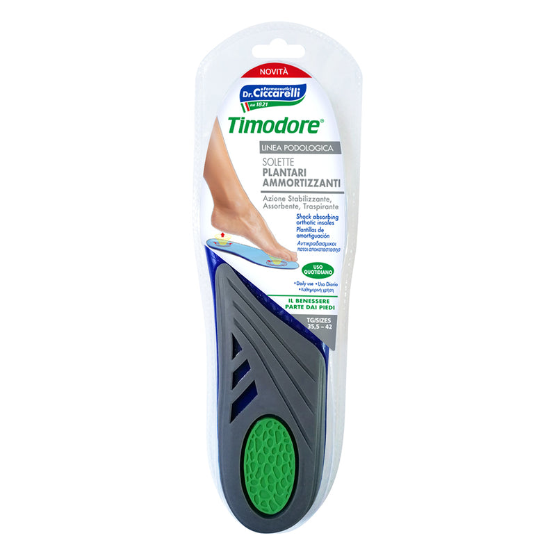 Shock Absorbing Orthotic insoles 35-42